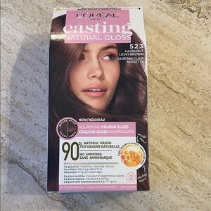 NEW 🆕 L’Oreal Casting Natural Gloss Hair Color - 523 Hazelnut Light Brown